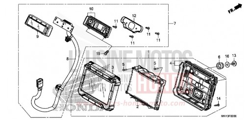COMPTEUR ADV750J de 2018